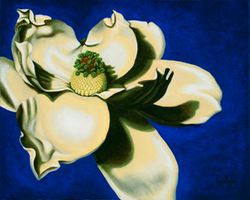 Logan Madsen Overcoming Challenges through Painting, Magnolia