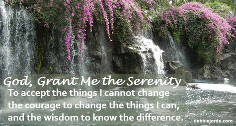 Gain Acceptance to Overcome Challenges, Serenity Prayer