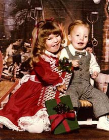 Debbie Jorde's Children as Toddlers, Heather and Logan Madsen